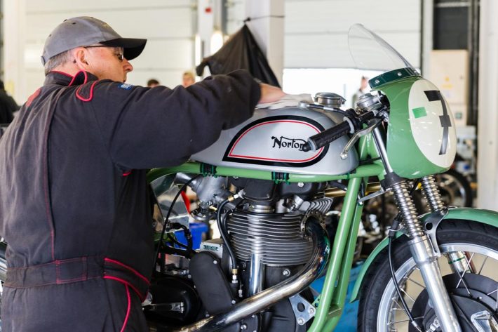 Duncan Fitchett’s Manx Norton