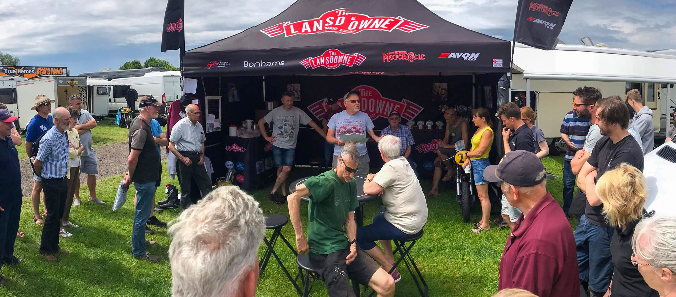 The Lansdowne prize giving at Cadwell Park